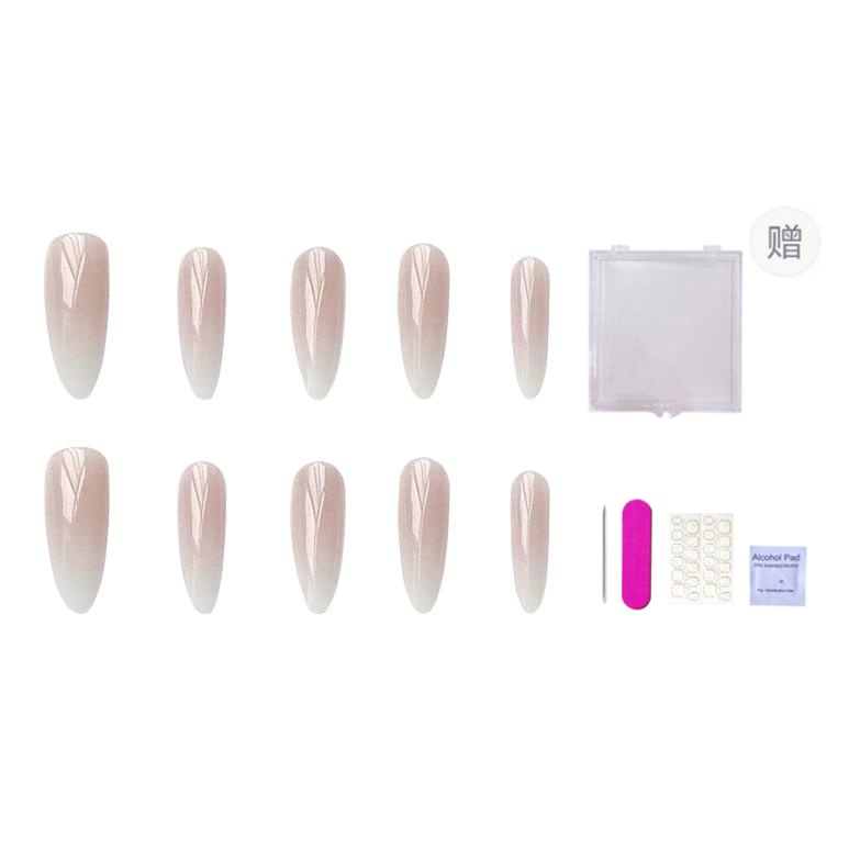 

Искусственные ногти для женщин ORANOT, Long Ladder Xs, Suitable For Small Hands[Includes Storage Box]14-10-11-10-7