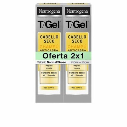

Шампунь против перхоти T/Gel, 250 мл, 2 шт., Neutrogena