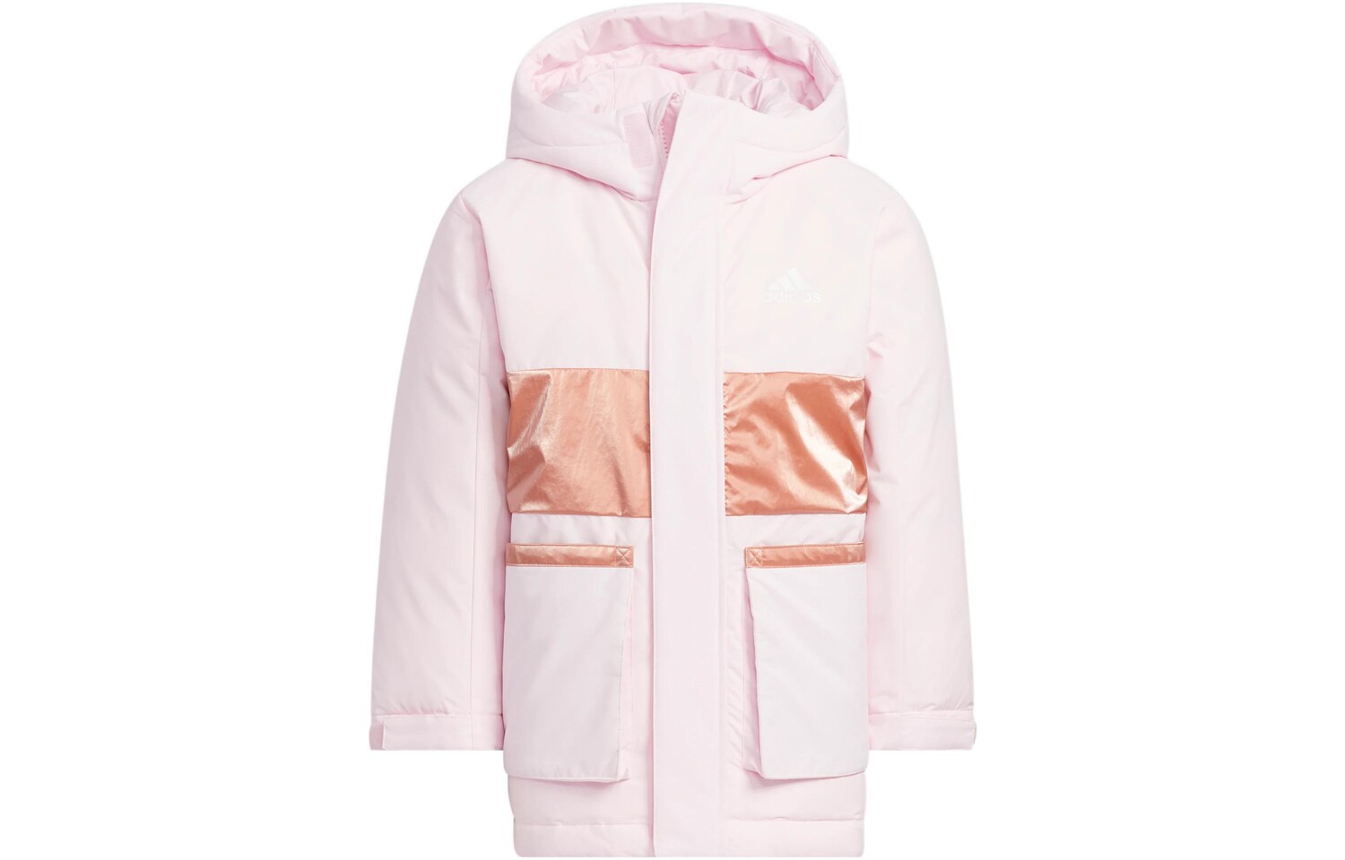 

Детские пуховики/жилеты Adidas, розовый