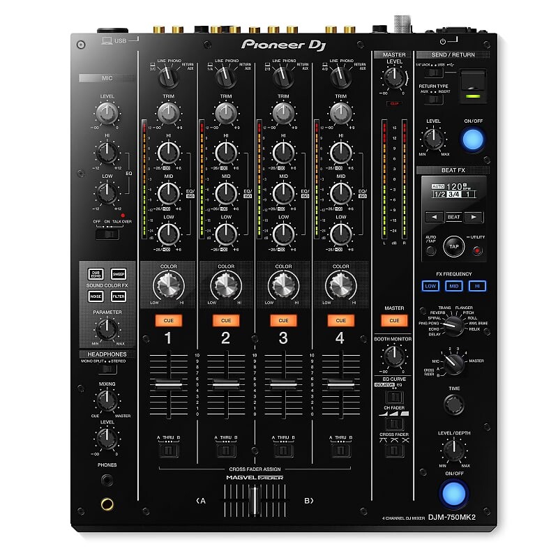 

Микшер Pioneer DJM-750MK2 4-Channel Professional DJ Mixer