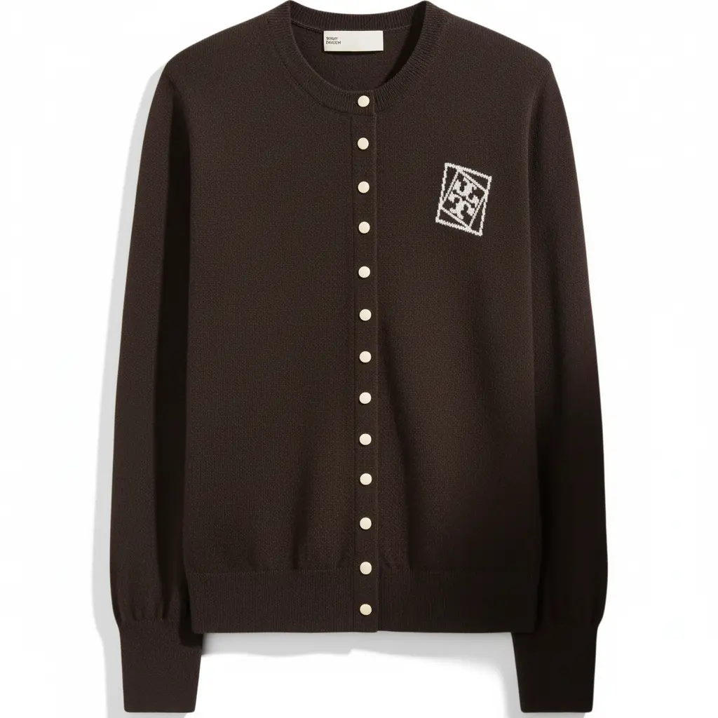 

TORY BURCH Свитер женский Brown Crew Neck Moderate Others
