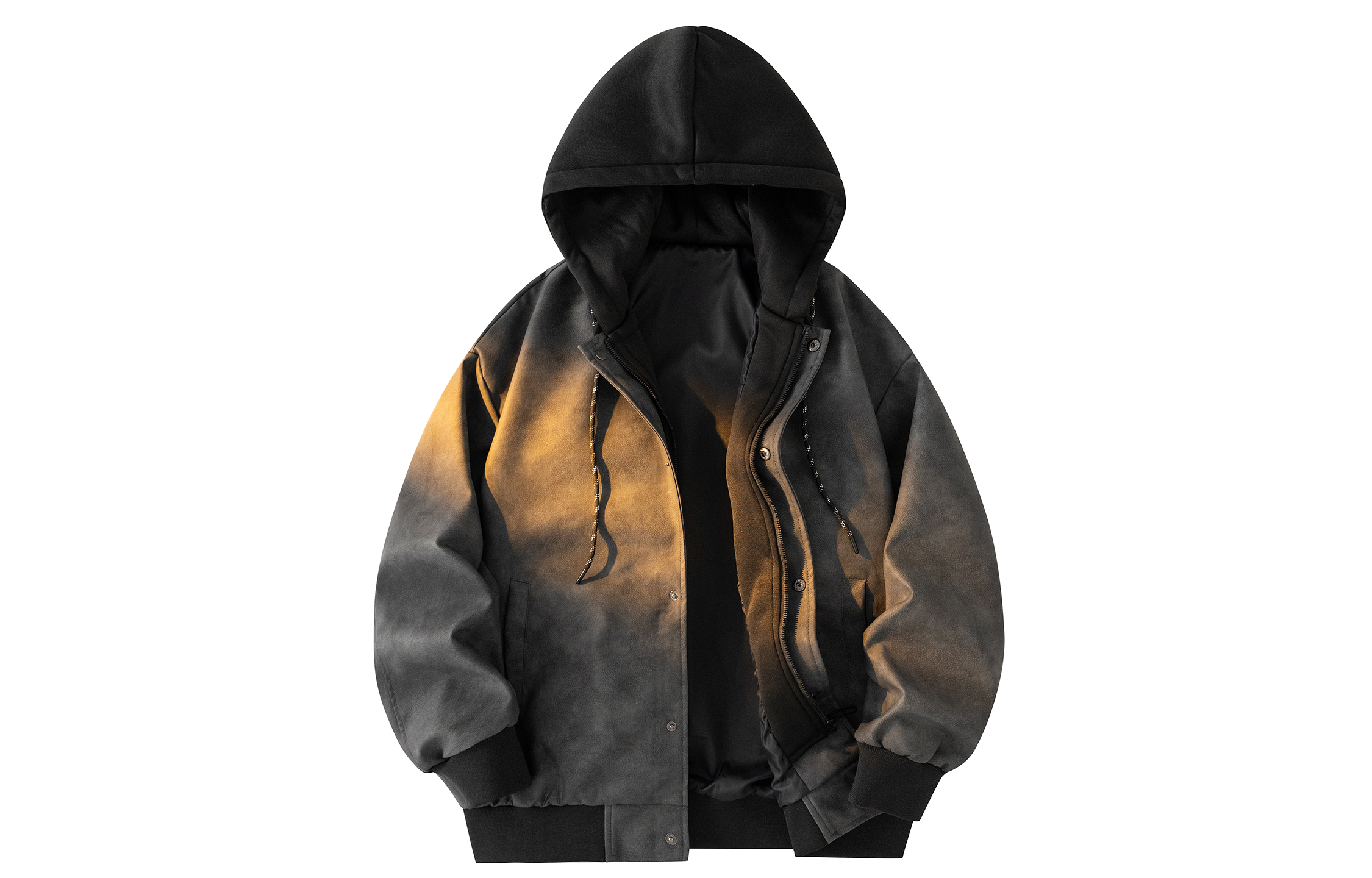

Кожаная куртка унисекс PAEFA, Black Fleece-Lined, Черный, Кожаная куртка унисекс PAEFA, Black Fleece-Lined