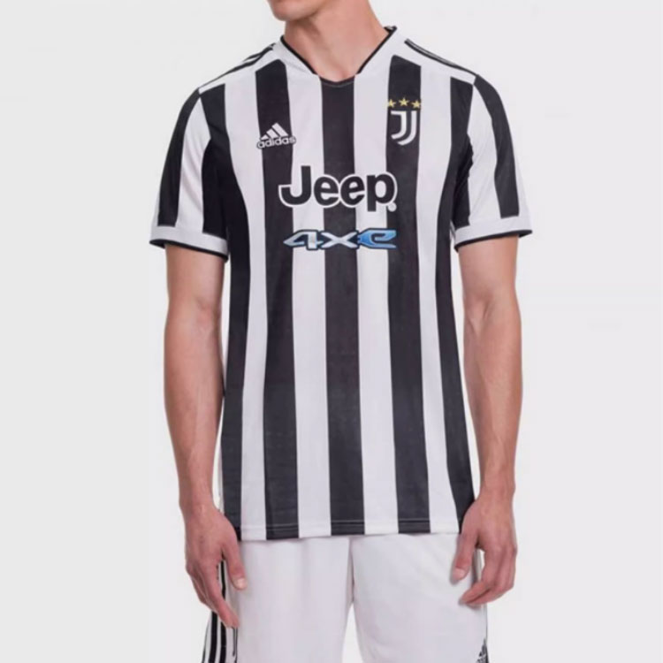 Бесплатная доставка с AdiClub Футболка домашняя Juventus 21/22 Adidas, черно-белая — фото 4