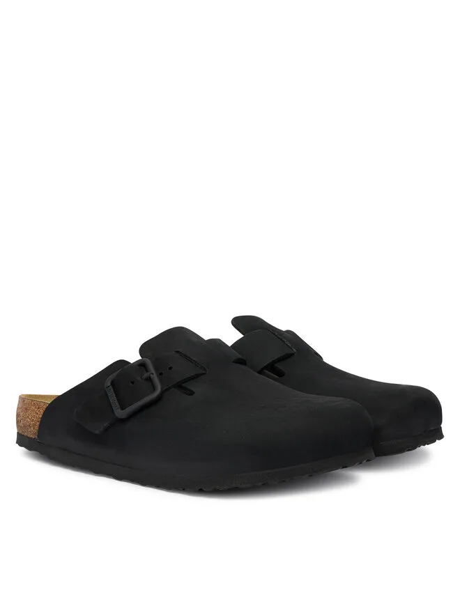 Birkenstock Мюли Boston Wire Buckle 1031585, черные — фото 2