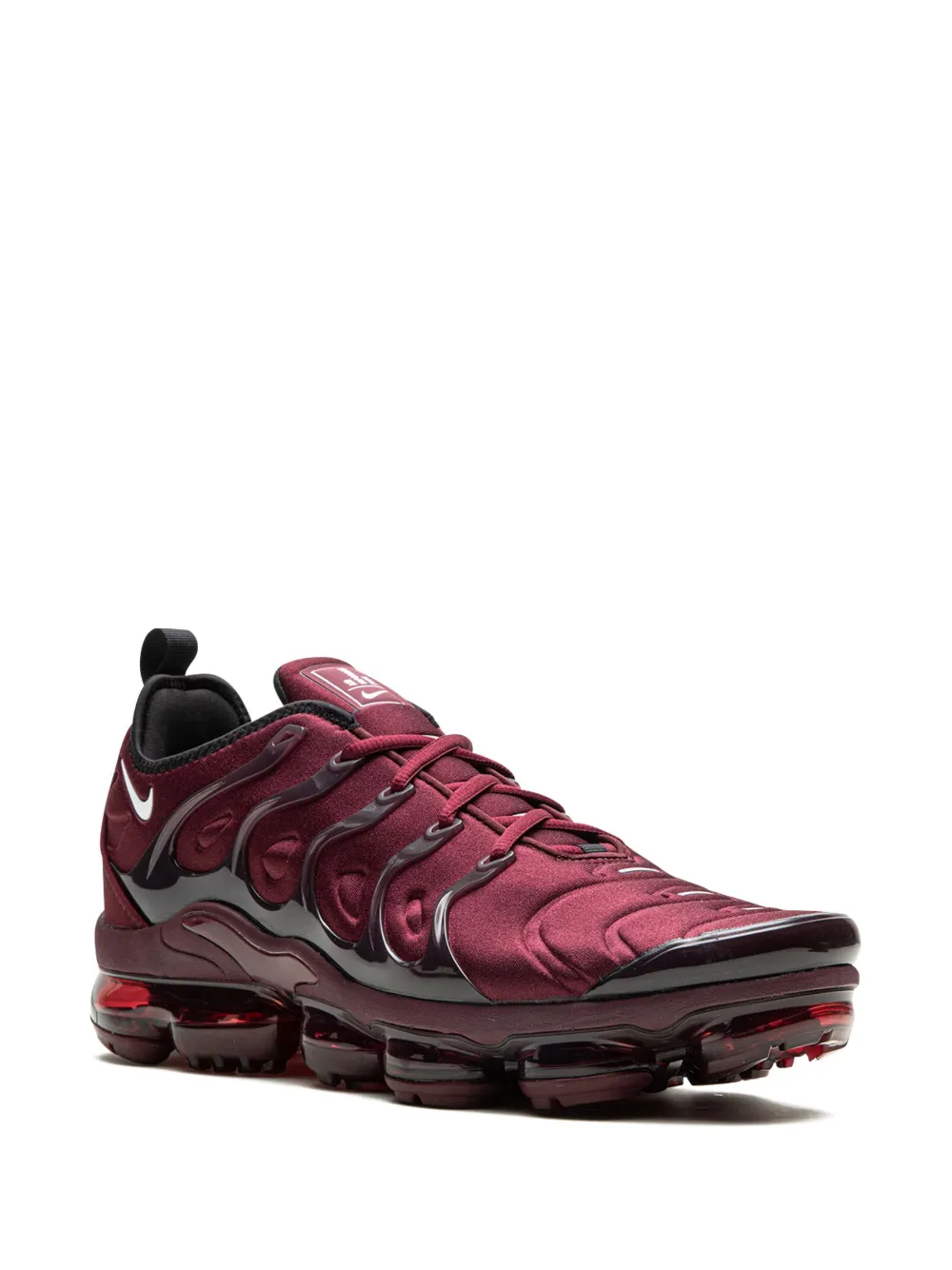 Кроссовки Air VaporMax Plus Burgundy Nike, красный — фото 2