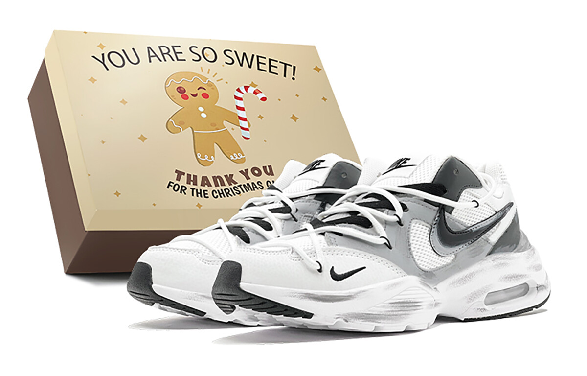 

Кроссовки Nike Air Max Fusion Lifestyle Shoes Women's Low-top Gray/White, серый