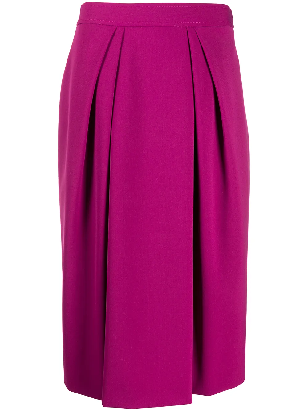 

Юбка со складками Alberta Ferretti, розовый