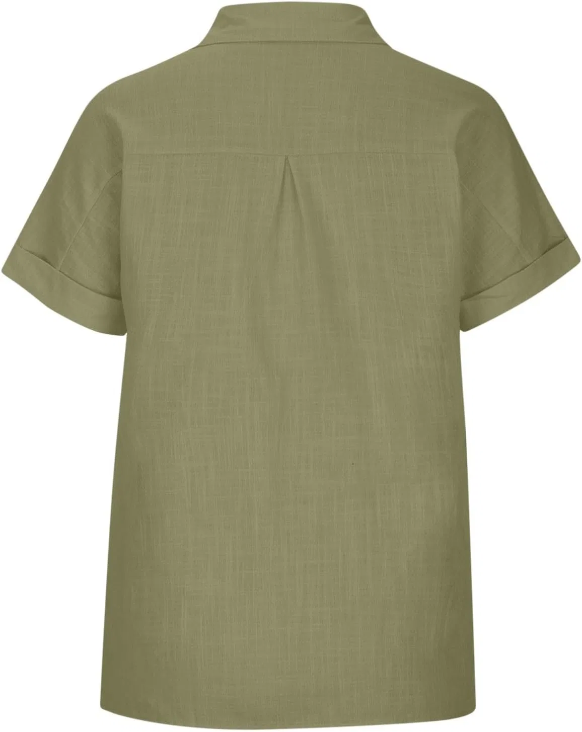 Топ для активного отдыха, льняной, бренд Generic, цвет 03-army Green — фото 4