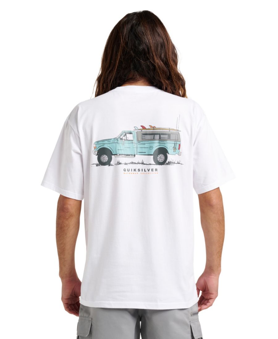 

Мужская футболка Quiksilver Comfort Fit Quiksilver Waterman, White, Белый, Мужская футболка Quiksilver Comfort Fit Quiksilver Waterman, White