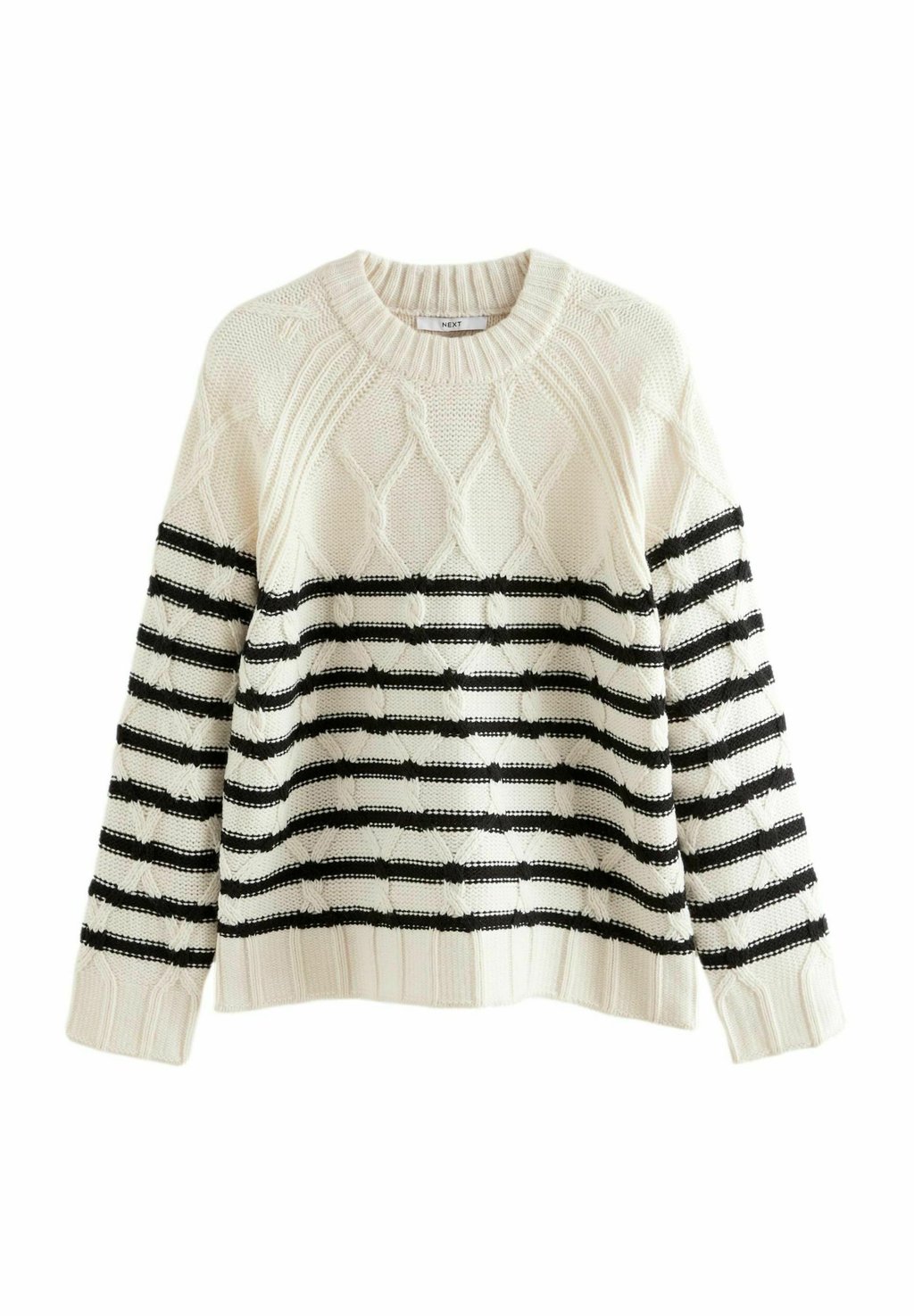 

Джемпер CREW NECK REGULAR FIT Next, белый