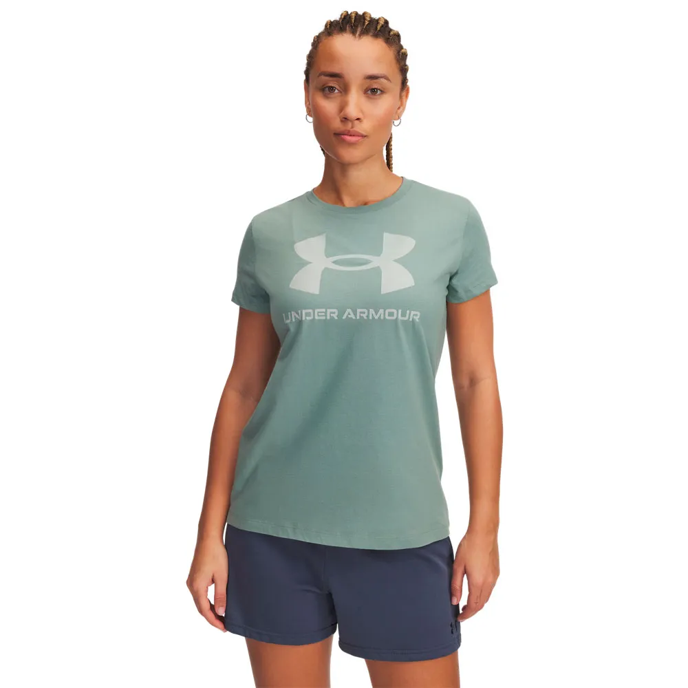 

Футболка с коротким рукавом Under Armour Rival Logo, зеленый