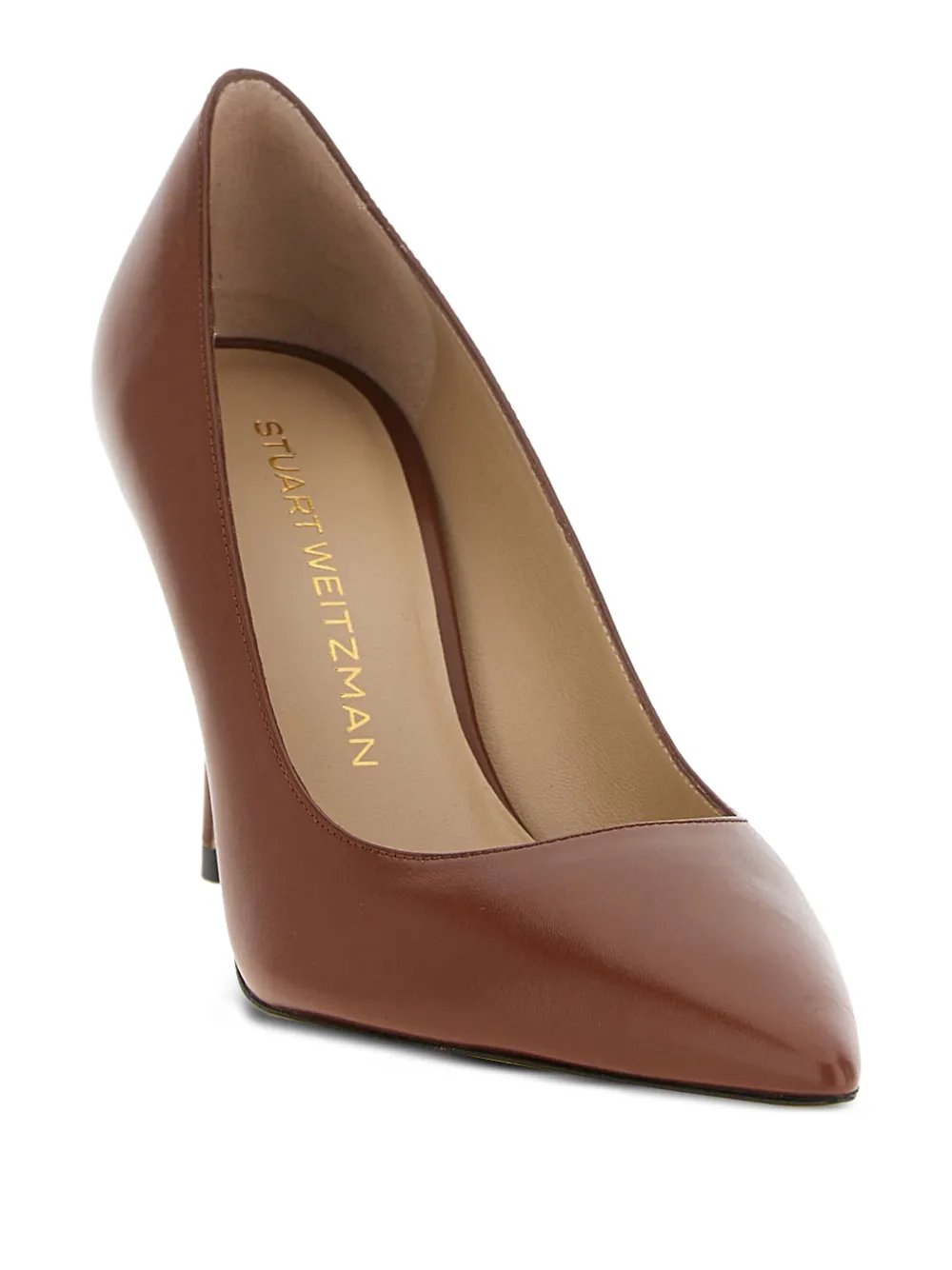 Туфли Power с заостренным носком Stuart Weitzman, коричневый — фото 2