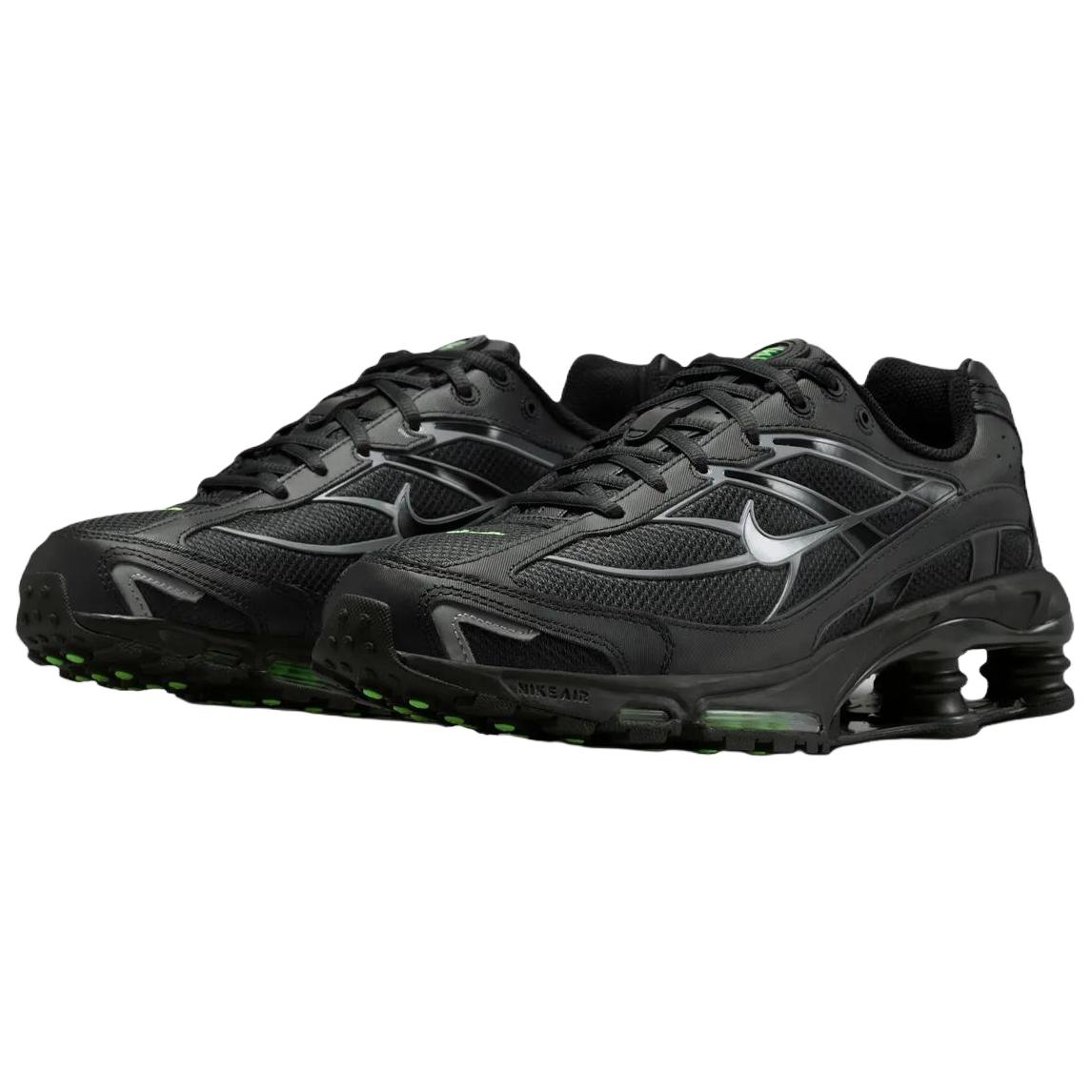 Nike Shox Ride 2 дышащие и легкие повседневные кроссовки для бега Unisex черные — фото 4