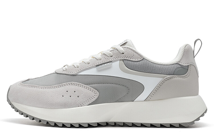 

Кроссовки XTEP Lifestyle Shoes Women's Low-top Plain Grey / Pigeon Grey, серый