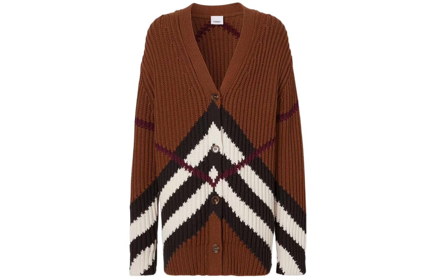 

Burberry Женский Кашемировый Свитер, цвет Brown