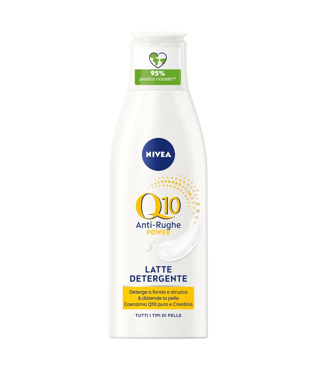 Молочко для умывания Nivea — Очищающее молочко для лица Q10PLUS от, 200 мл