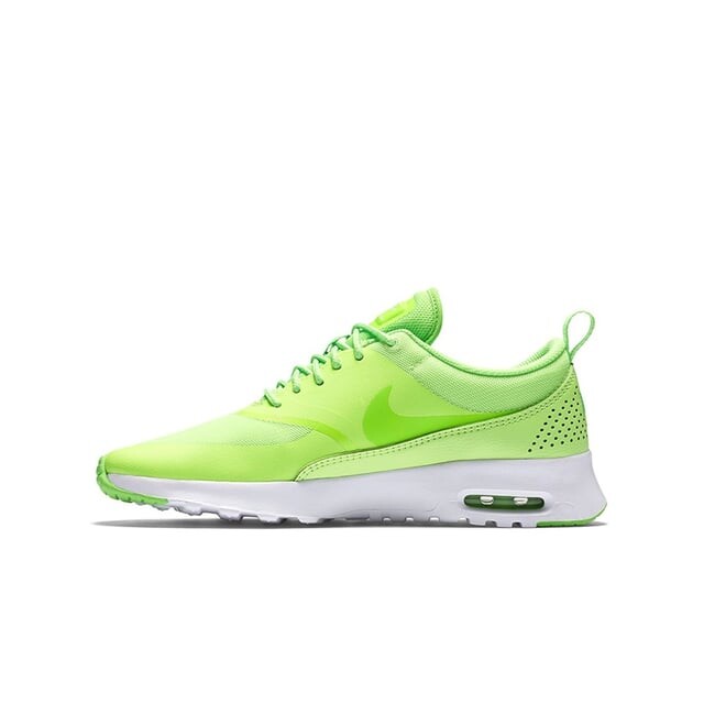 Синтетические женские кроссовки Air Max thea Lacing He 599409 306 Nike, зеленый — фото 2
