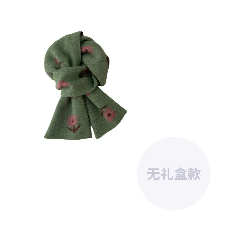 

Вязаный шарф женский, Green
