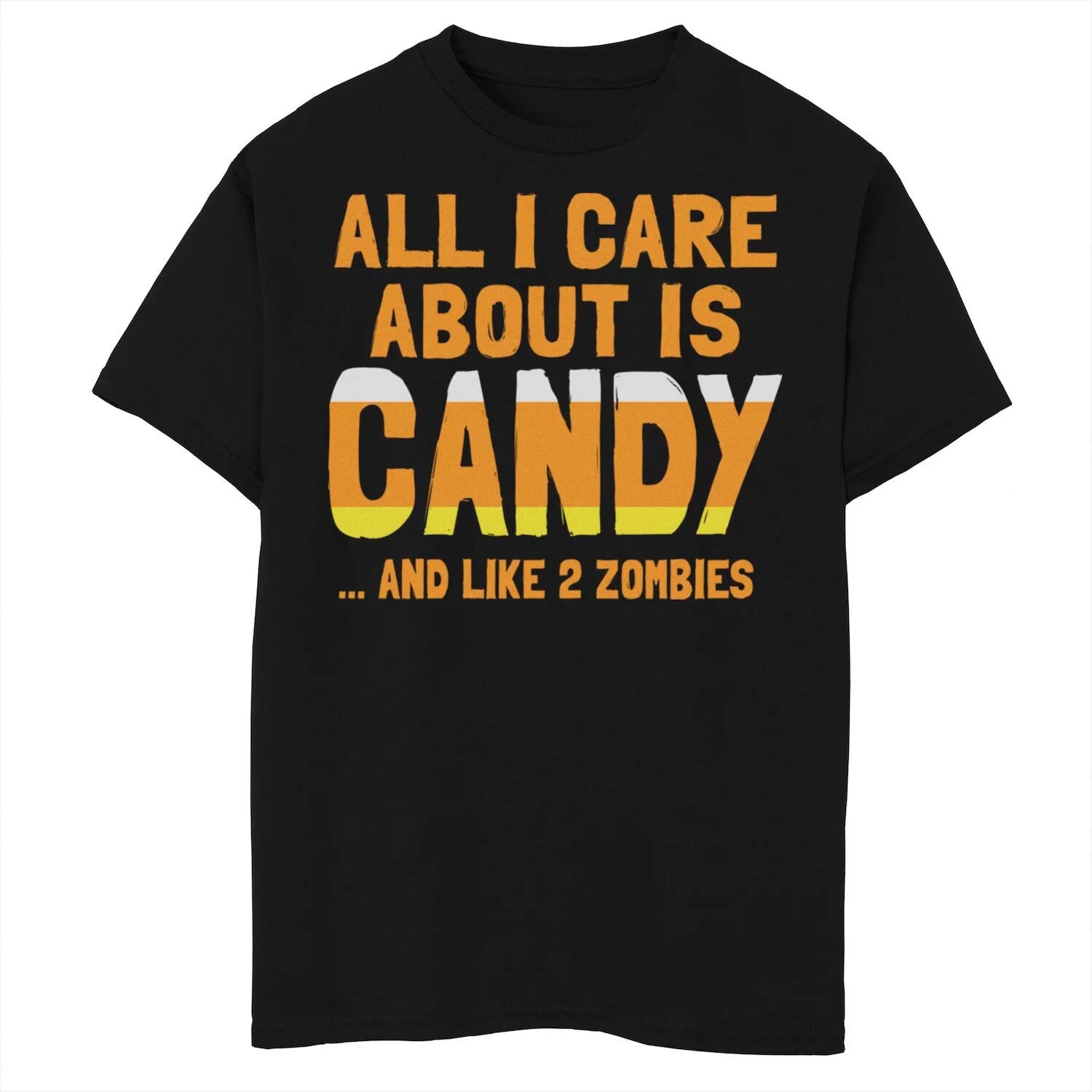 

Футболка с рисунком Candy Corn для мальчиков 8–20 лет Unbranded