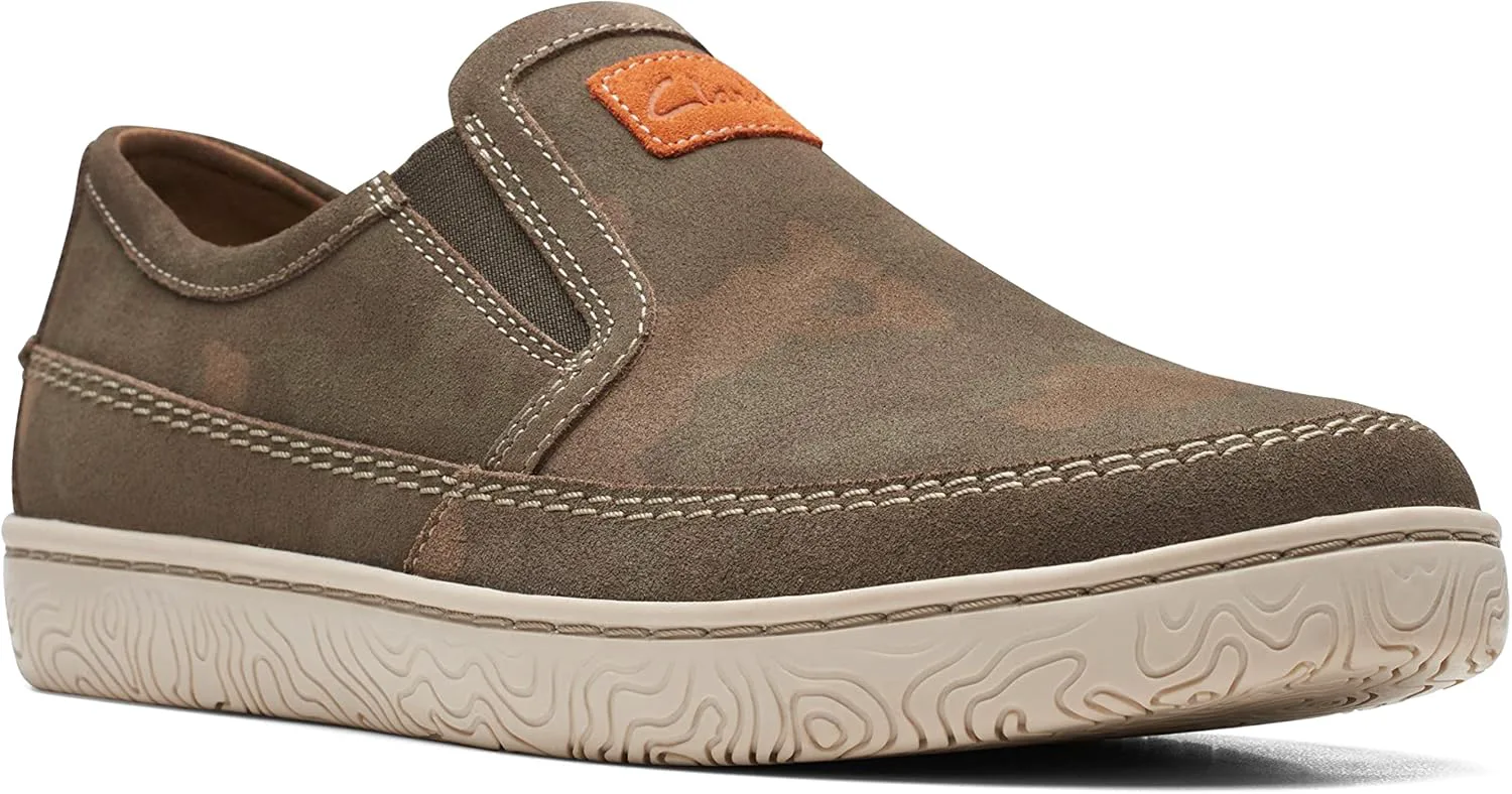 Мужские кроссовки Clarks Hodson Step, оливковый — фото 3