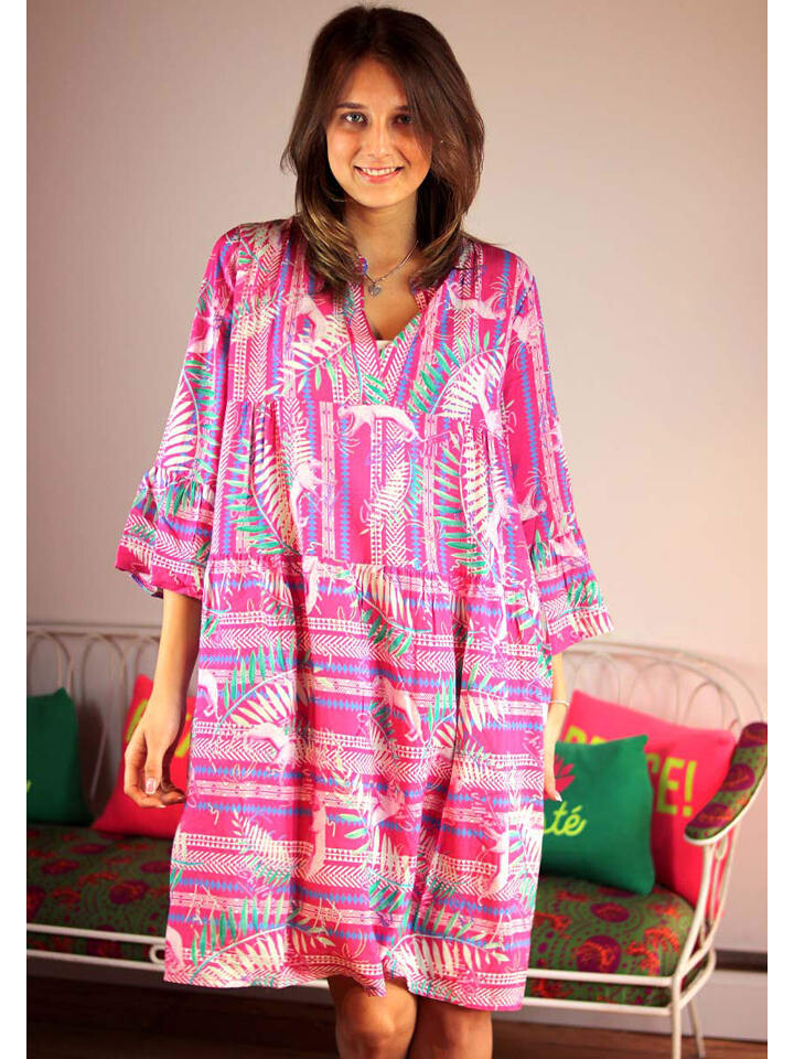 

Длинное платье miss goodlife, цвет pink/weiß
