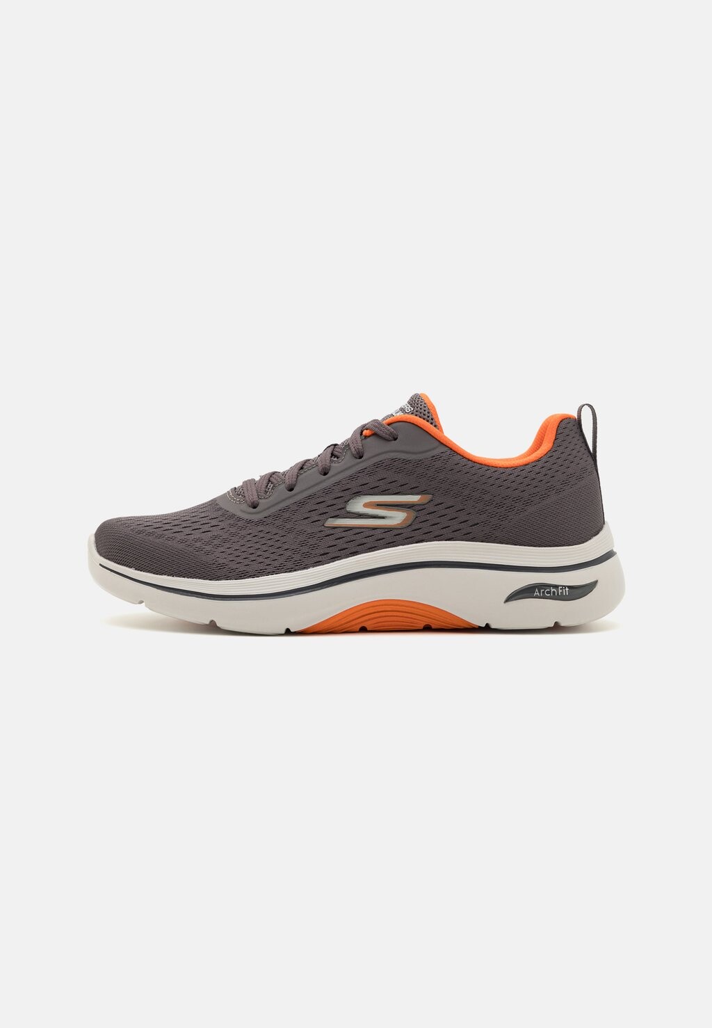 

Прогулочная обувь GO WALK ARCH FIT 2.0 LACE UP Skechers Performance, цвет charcoal/orange, Черный, Прогулочная обувь GO WALK ARCH FIT 2.0 LACE UP Skechers Performance, цвет charcoal/orange