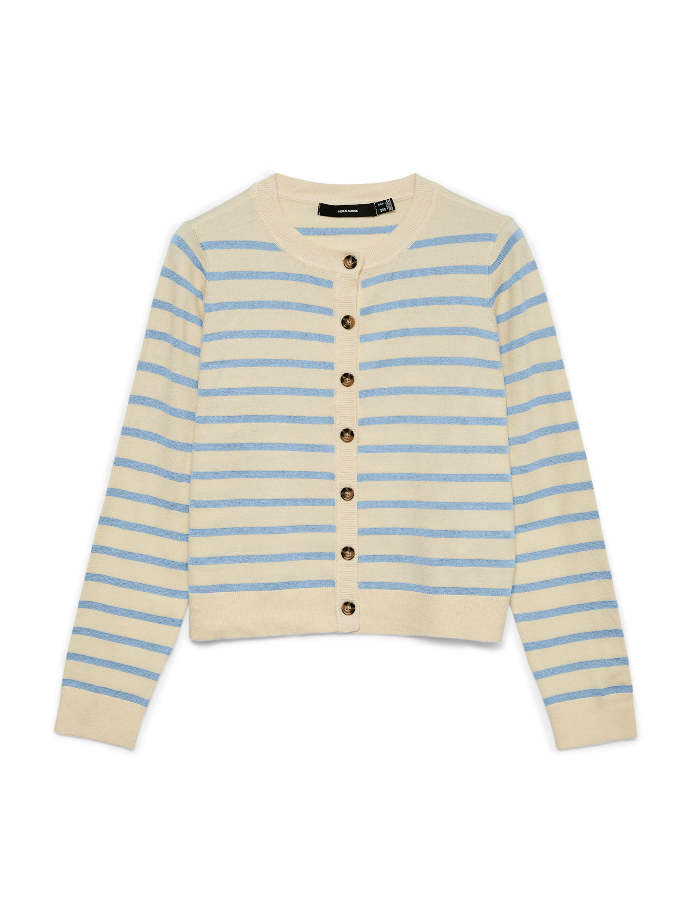 

VERO MODA Кардиган 'VMSaba' вязаный в цвете экрю