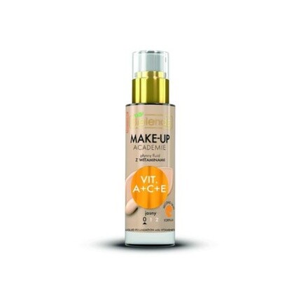

Жидкий флюид Make-Up Academie с витаминами A+C+E 30 мл — оттенок 0 Light, Bielenda