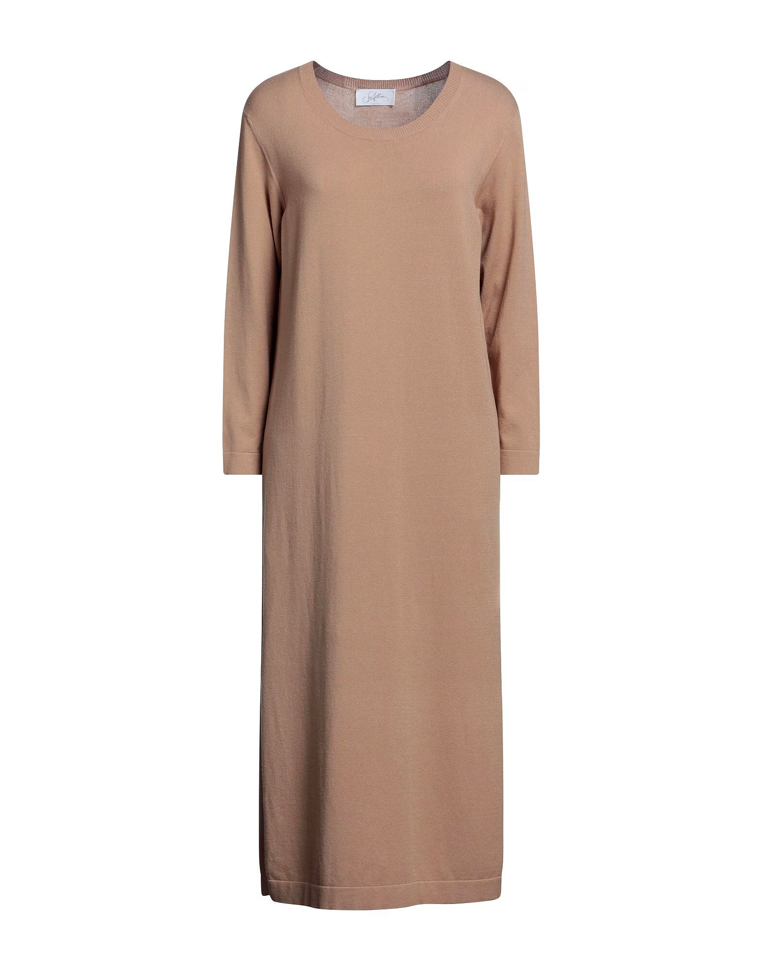 

Платье миди Soallure, коричневый