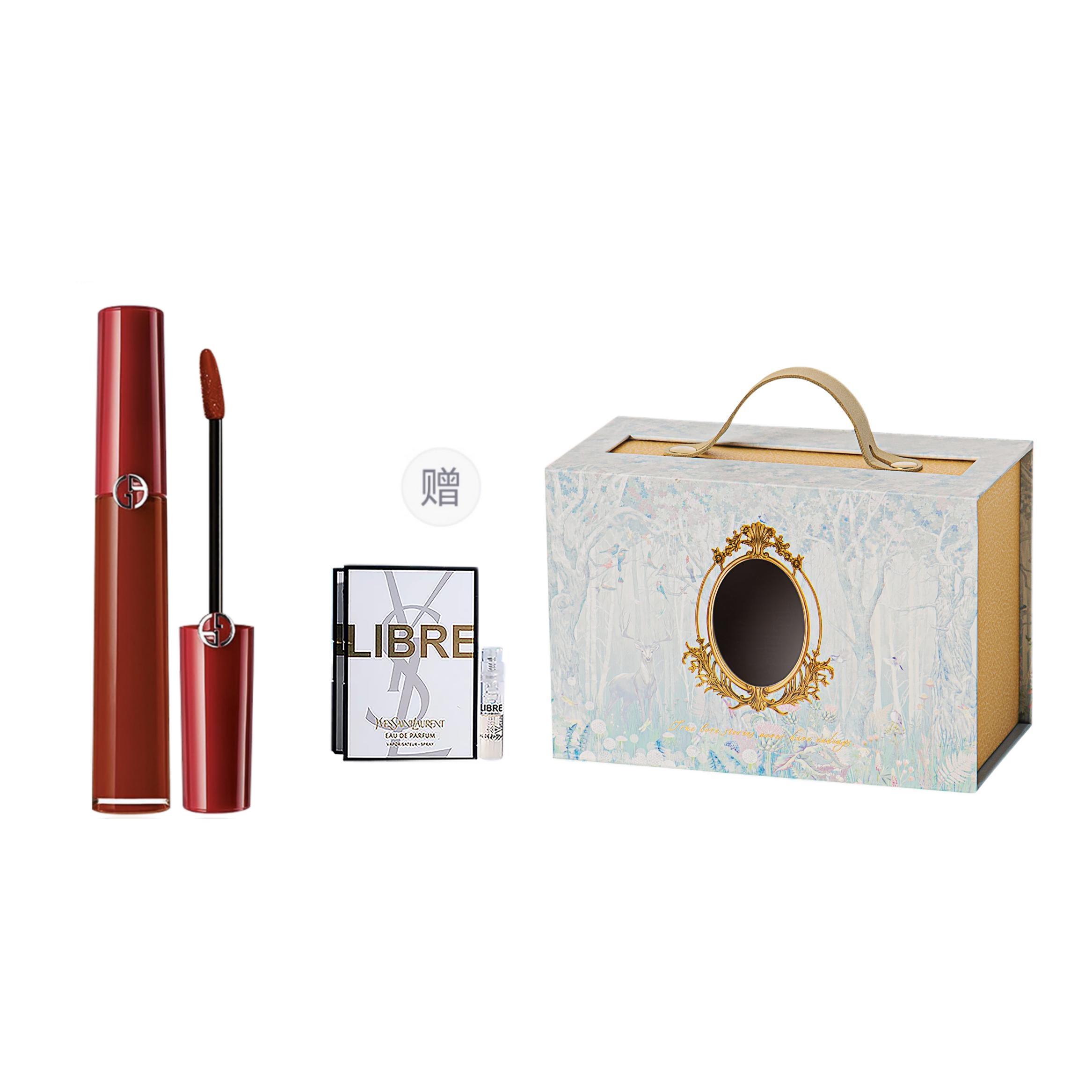 

Помада Secret Garden Box матовая легко растушевывается стойкая подарок на день рождения для девушки SAINT LAURENT