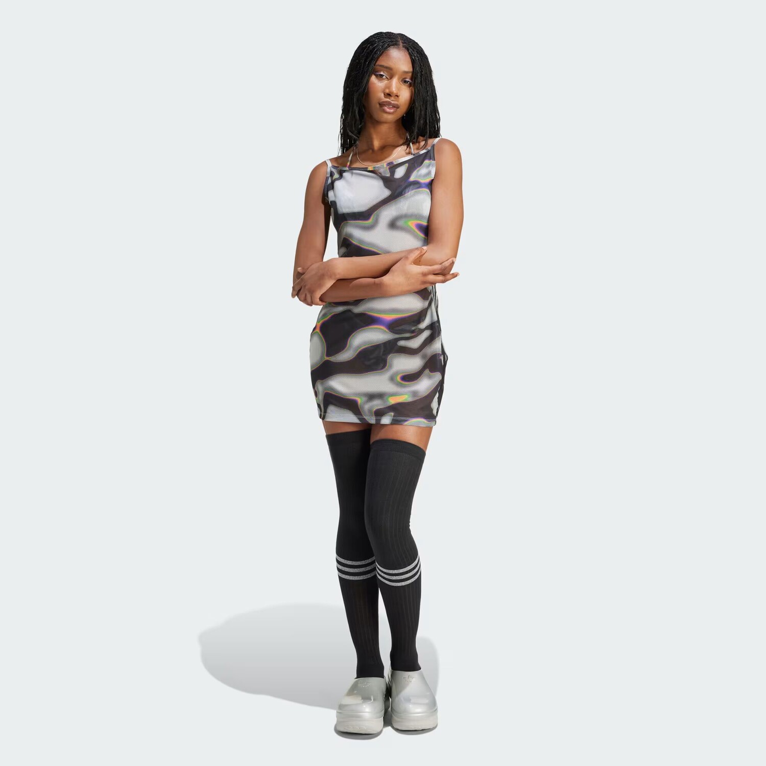 

Платье Adidas, цвет Multicolor/Grey Two