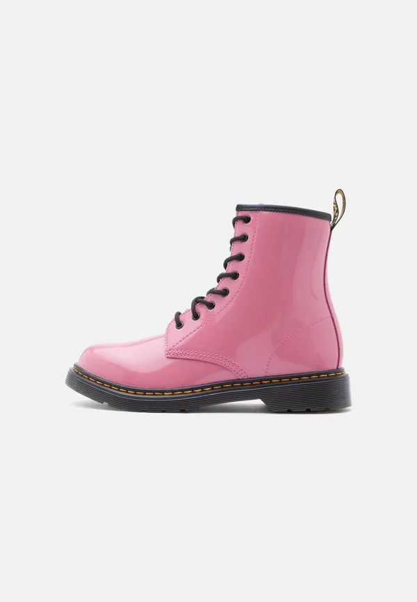 Ботинки Dr. Martens 1460 8-луночные на шнуровке, унисекс, розовые