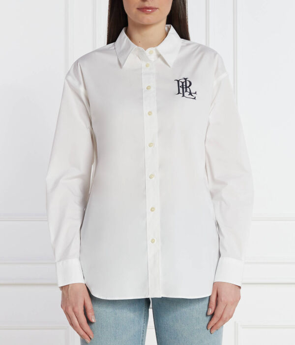 

Рубашка Lauren Ralph Lauren Kotta, белый