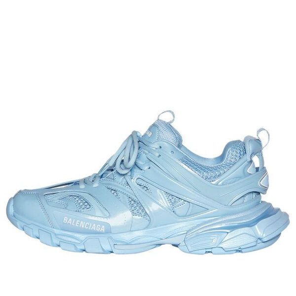 Кроссовки track sneaker 'metallic indigo' Balenciaga, синий
