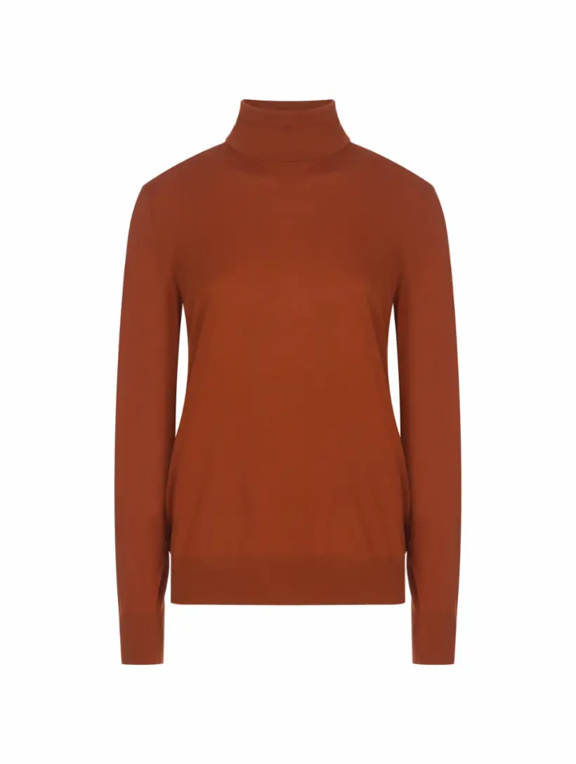 

Шерстяная водолазка Loro Piana, красный