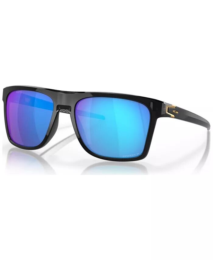 

Мужские поляризационные солнцезащитные очки Leffingwell, зеркальные Polar OO9100 Oakley, черный