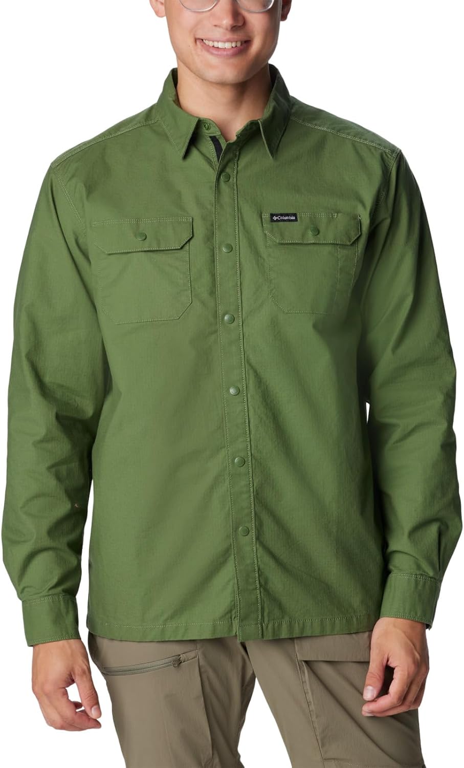 

Columbia мужская рубашка Landroamer с подкладкой, Canteen