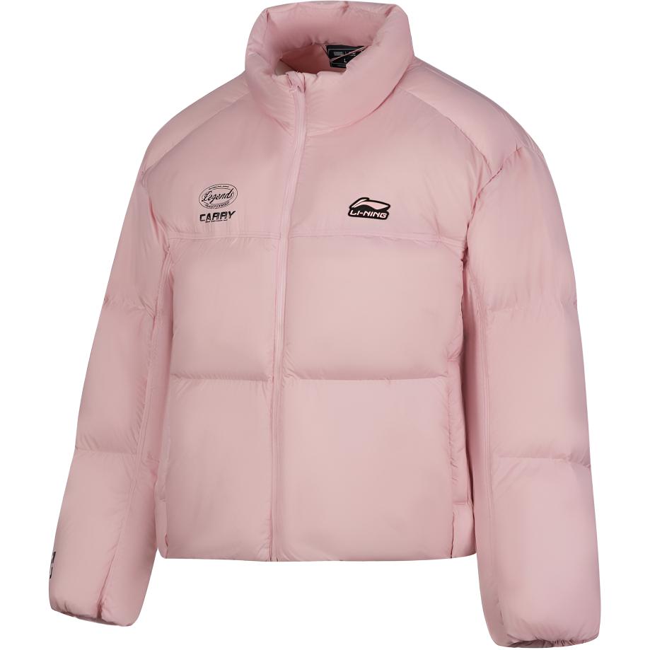 

X Yingxionglianmeng, Lianmingkuan Sports Life Collection Down Jacket Women's LINING, розовый