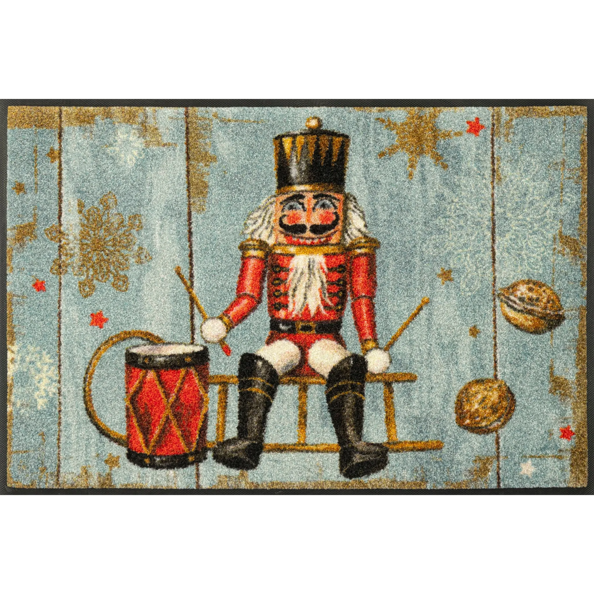 

Стирка+сушка Kleen-Tex коврик «Nut Drummer», прямоугольный, высота 7 мм Wash+Dry By Kleen-Tex, цвет bunt