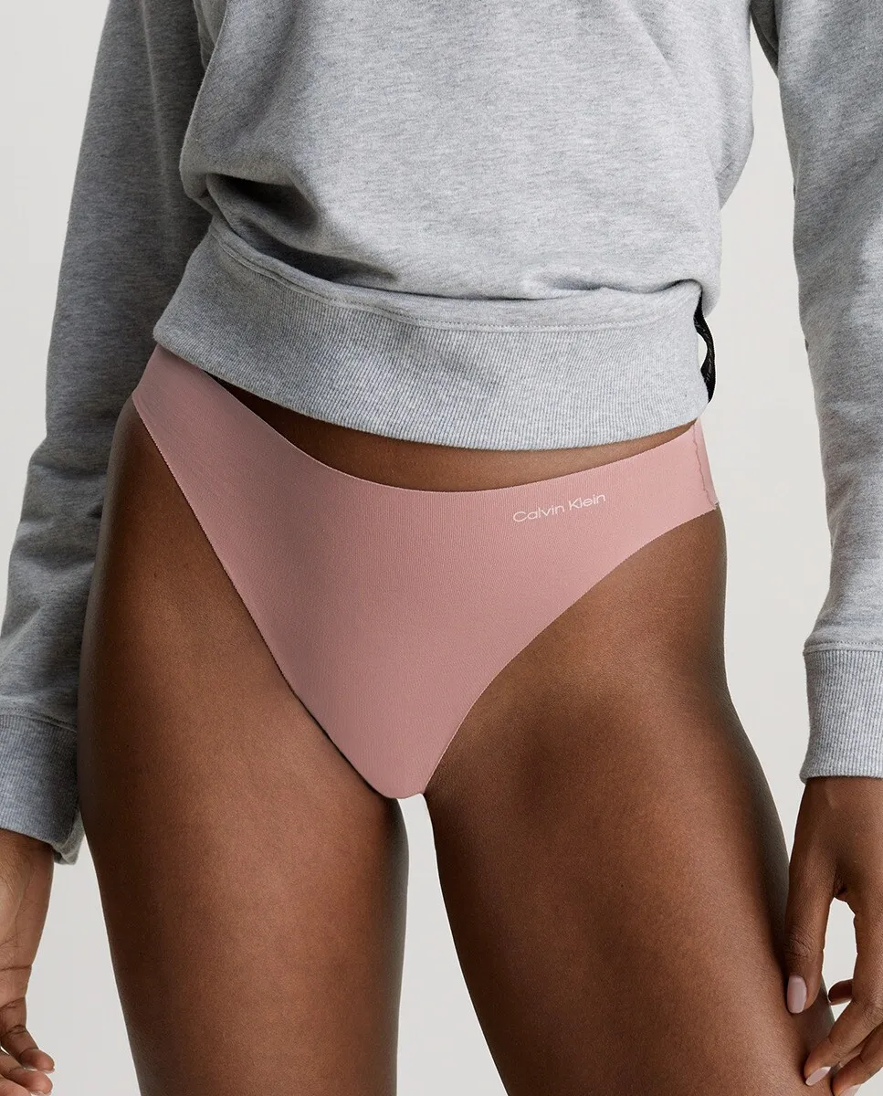 

Классические трусики Invisible Cotton из хлопка Calvin Klein, розовый