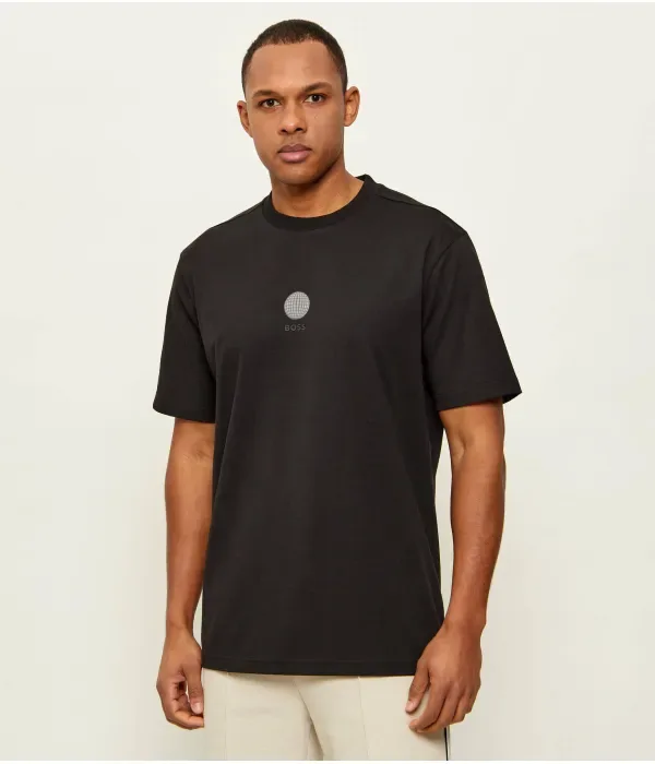 Футболка TS_Terrace Graphic regular fit Boss Green, черный