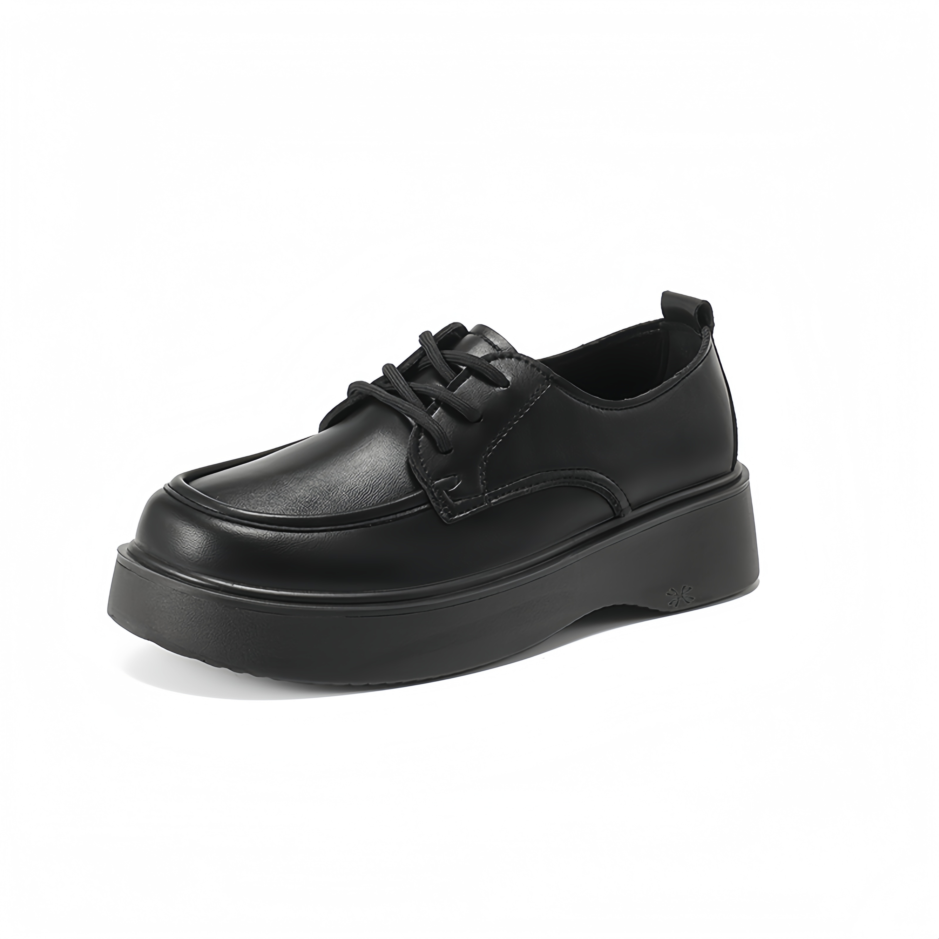 

YUZHAOLIN Детские кожаные туфли, устойчивые к истиранию, черные, для подростков