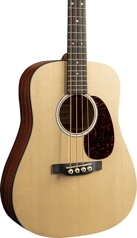 

Басс гитара Martin DJR-10E Acoustic-Electric Short Scale Bass Guitar, Natural w/ Gig Bag