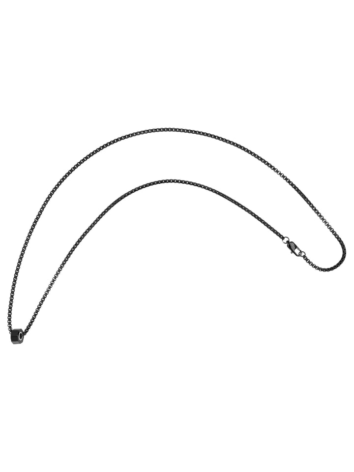 

Adeliás Колье унисекс с подвеской - из нержавеющей стали черного цвета