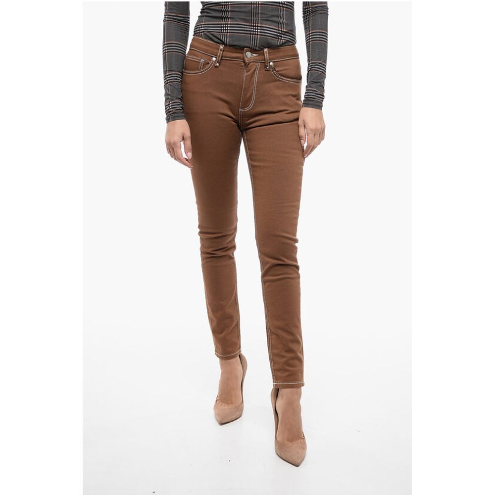 

Коричневые хлопковые брюки Burberry, Brown