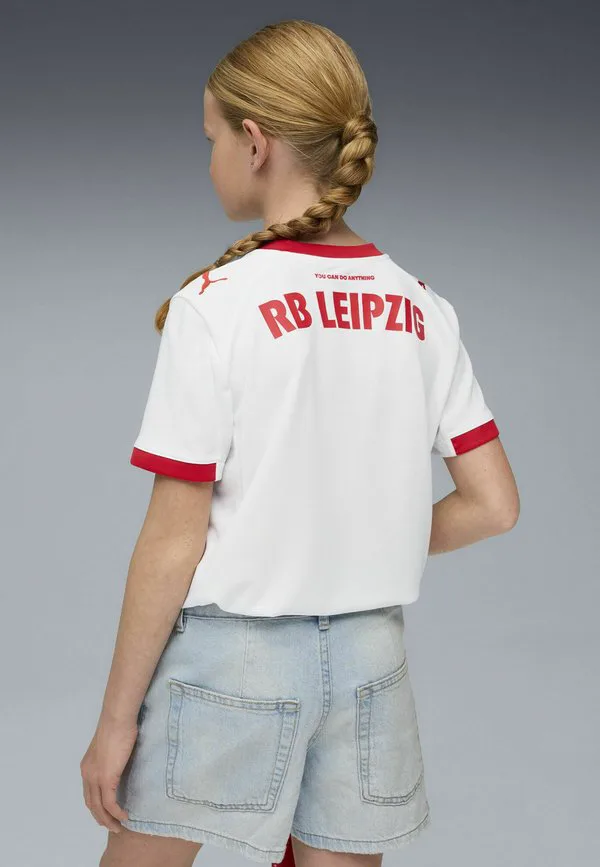 Футболка с принтом rb leipzig 25/26 heimtrikot Puma, White-For All Time Red — фото 2
