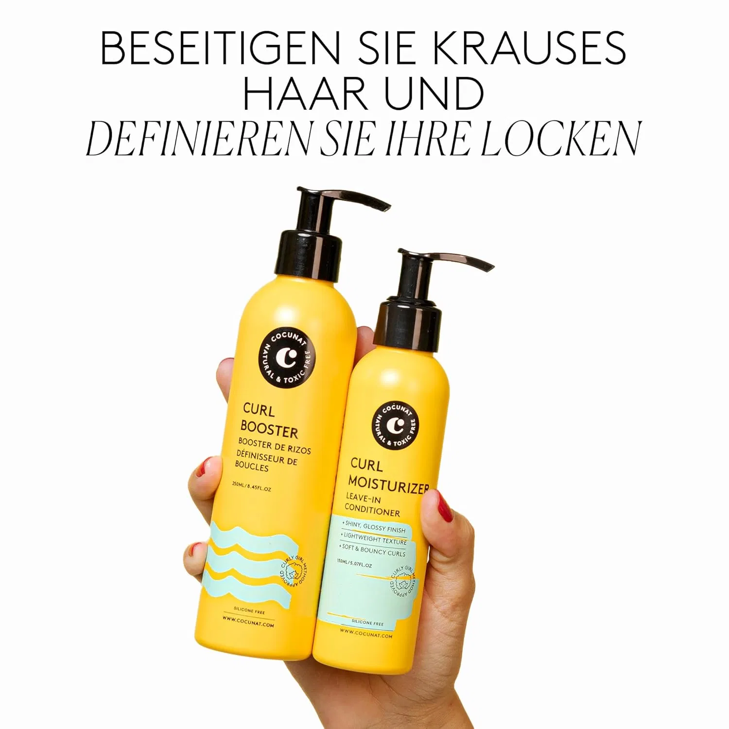 Набор для кудрявых волос COCUNAT Curly Method Cocunat — фото 4