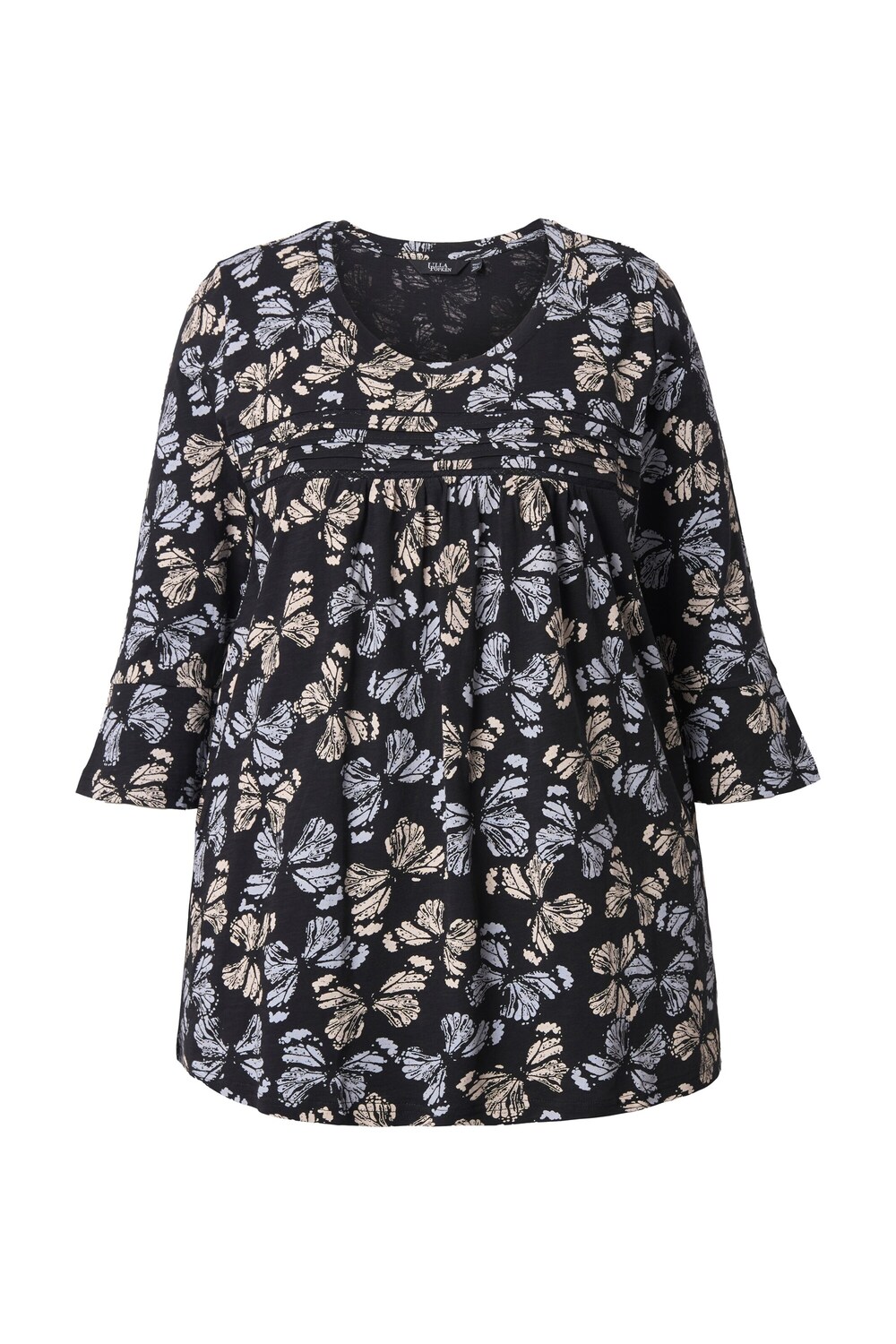 

Ulla Popken Лонгслив в черном цвете