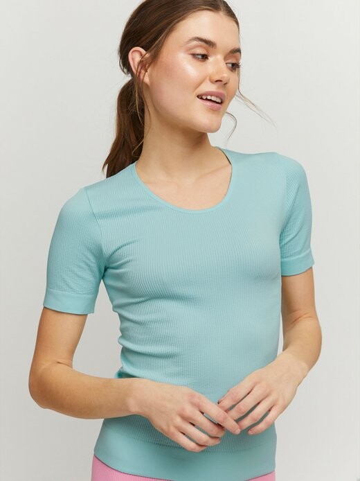 

Рубашка с круглым вырезом jcsahana Thejoggconcept., синий