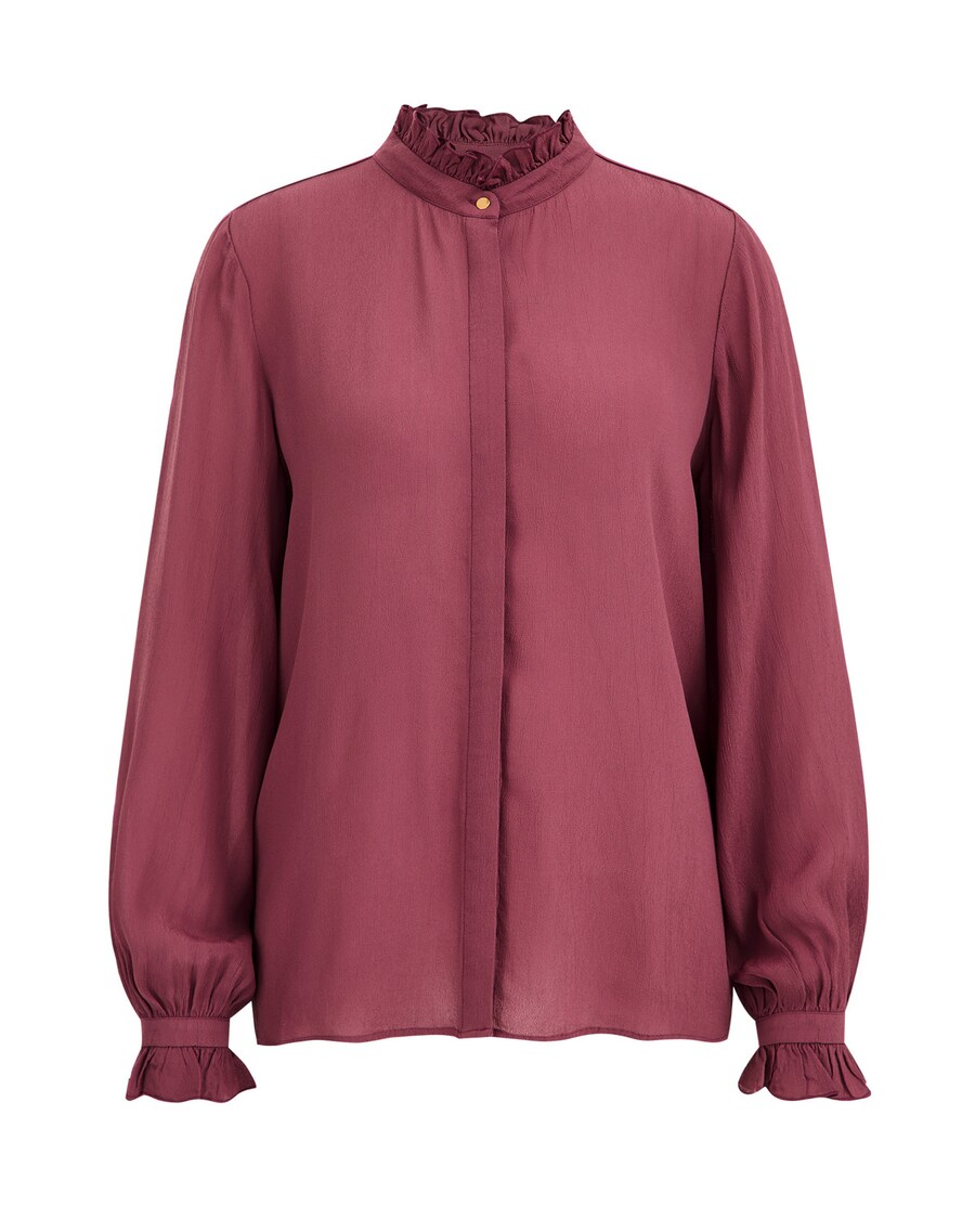 

Блузка WE Fashion Blouse, темно-фиолетовый